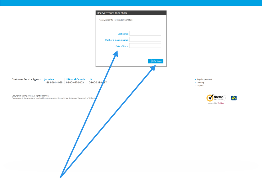 recover credentials-username-3 - JN Bank
