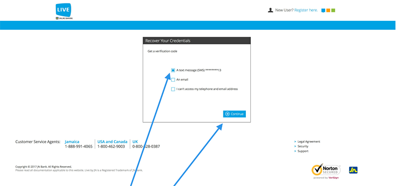 recover credentials-username-6 - JN Bank